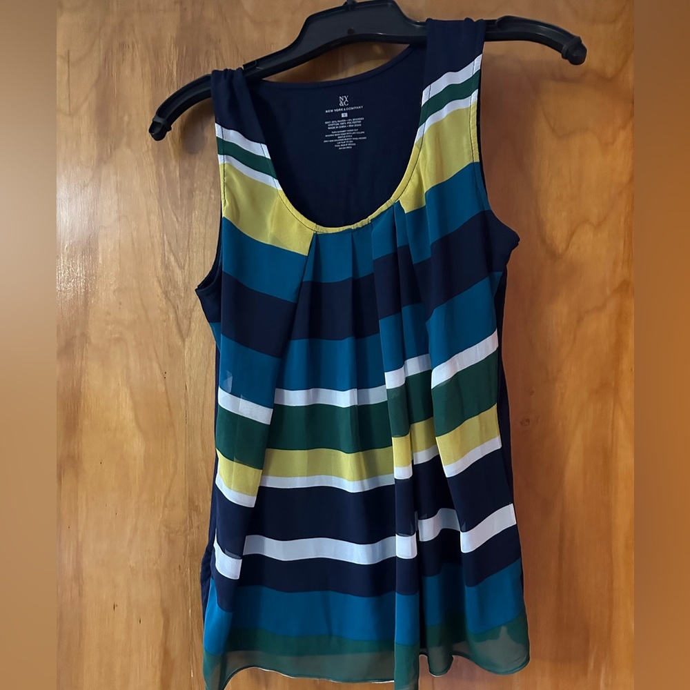 Mixed media tank top!!!
